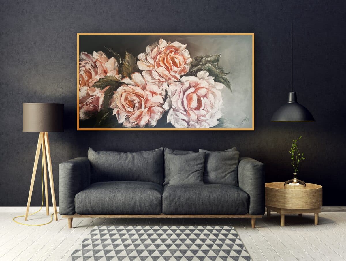Buket, Ulje na platnu, 150 × 100 cm