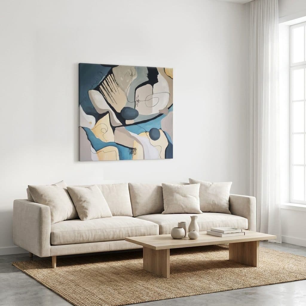 Mercy, Akril na platnu, 100 × 100 cm