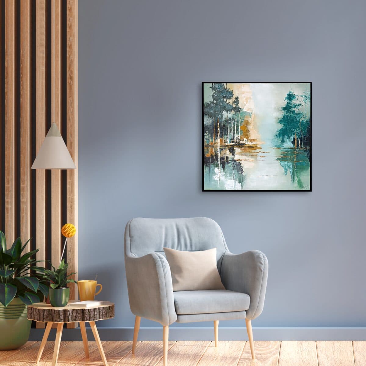 Tara, Ulje na platnu, 90 × 90 cm
