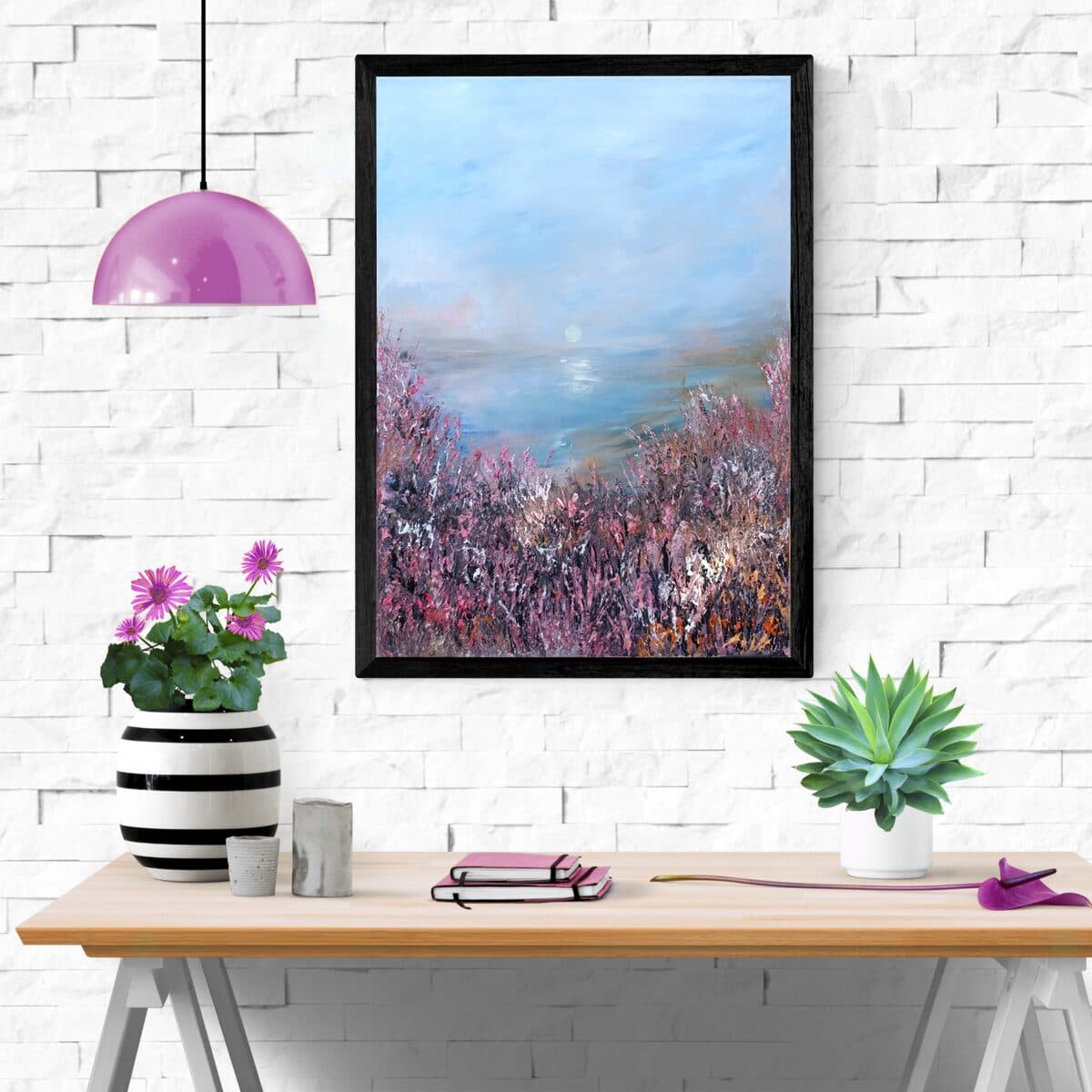 Poljana, Ulje na platnu, 40 × 70 cm