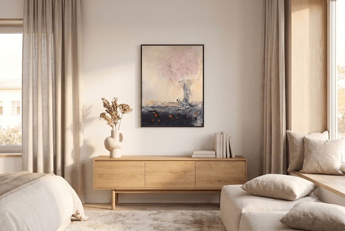 Forbidden, Akril na lepenci, 100 × 70 cm