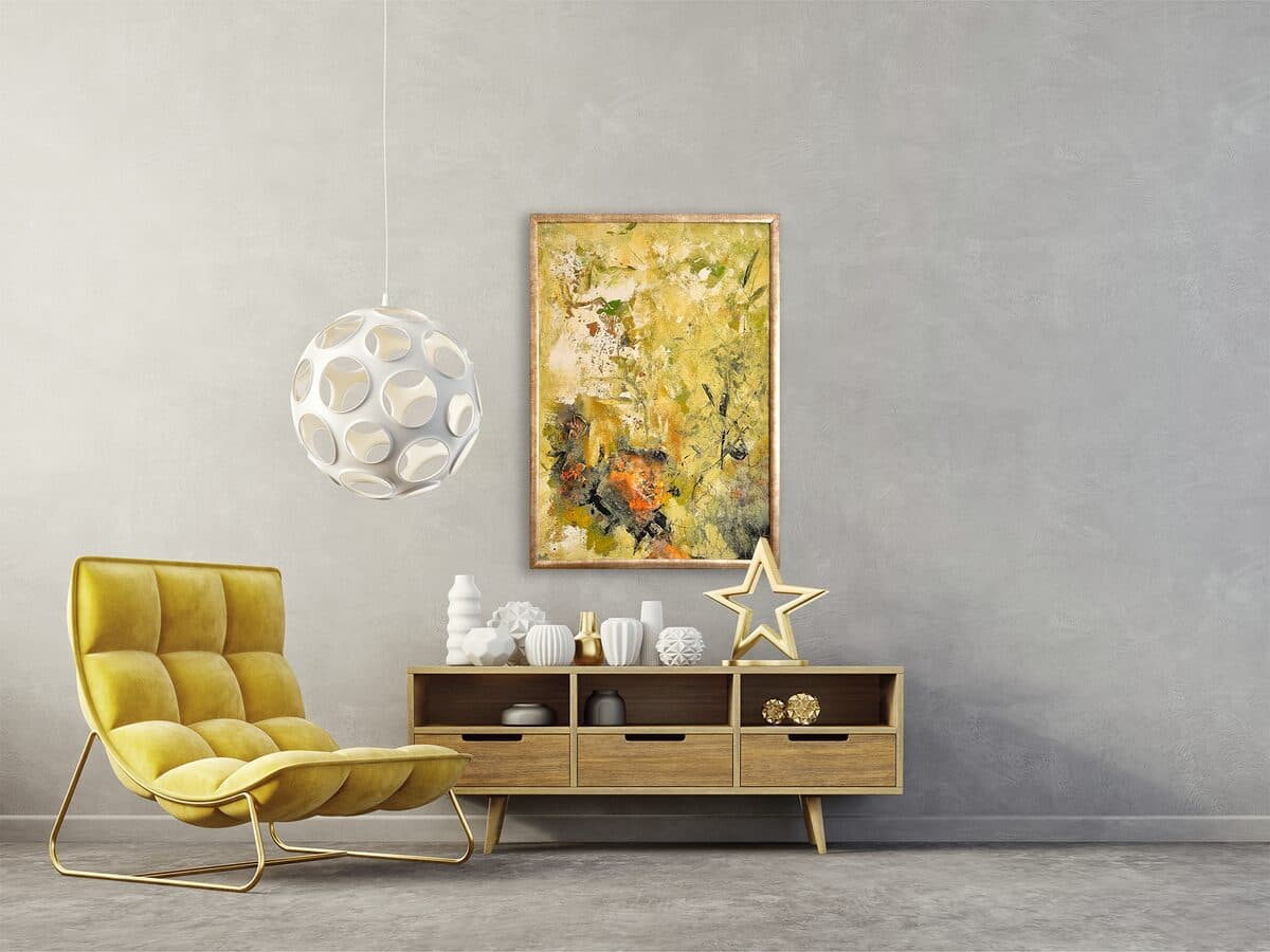 Mira, Akril na lepenci, 100 × 70 cm
