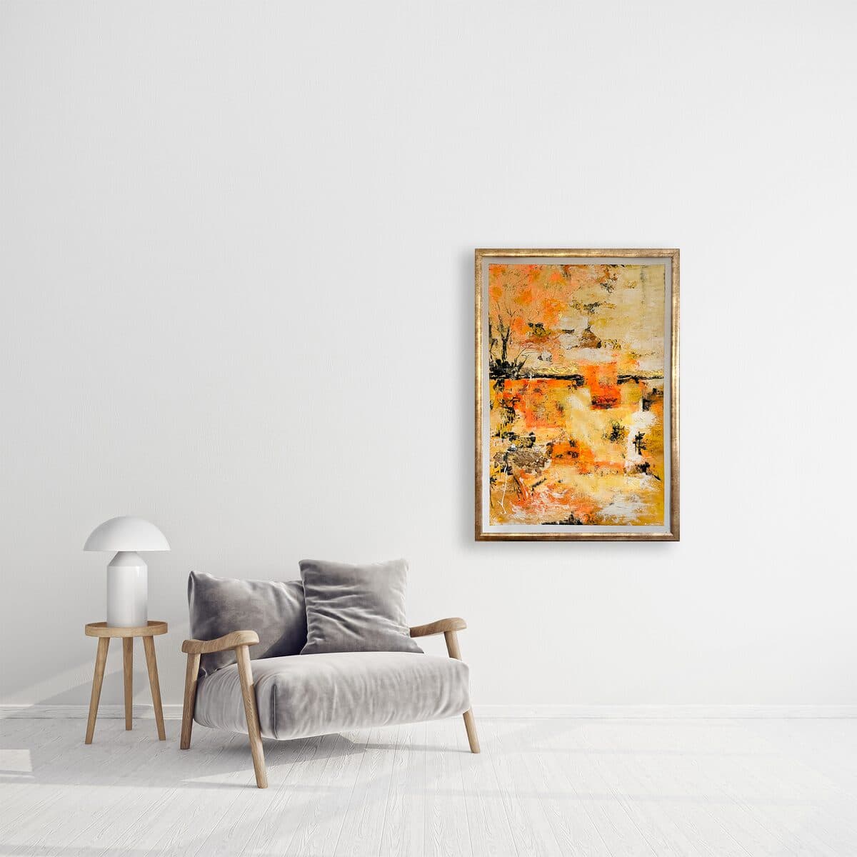 Pumpkin, Akril na lepenci, 100 × 70 cm
