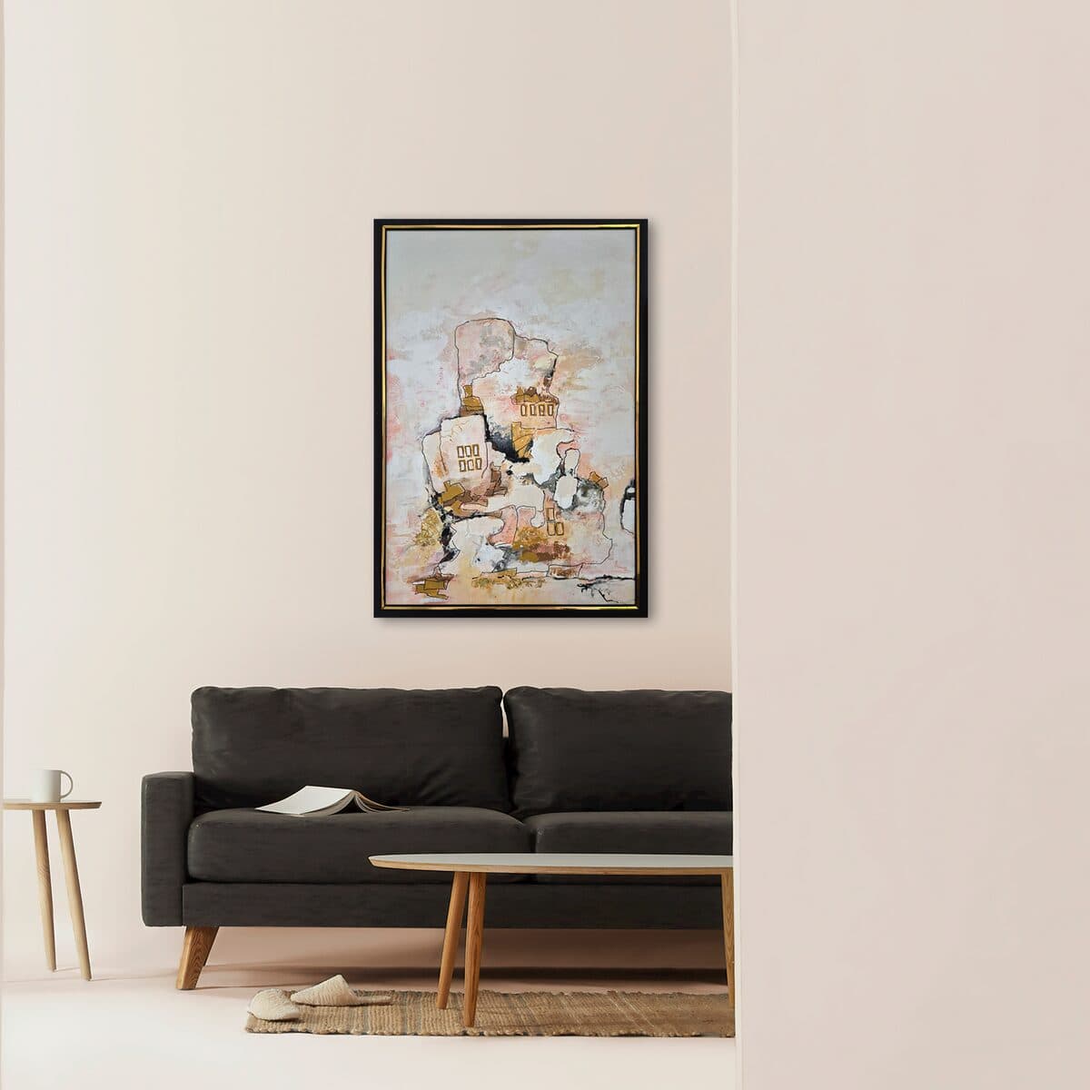 Radiance, Akril na platnu, 55 × 85 cm
