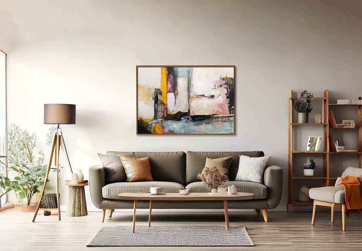 Mirage, Akril na platnu, 130 × 90 cm