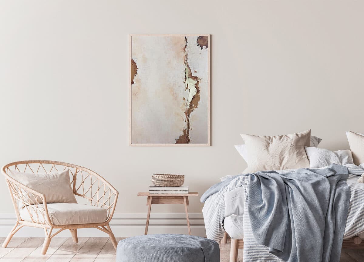 Fracture, Akril na lepenci, 100 × 70 cm