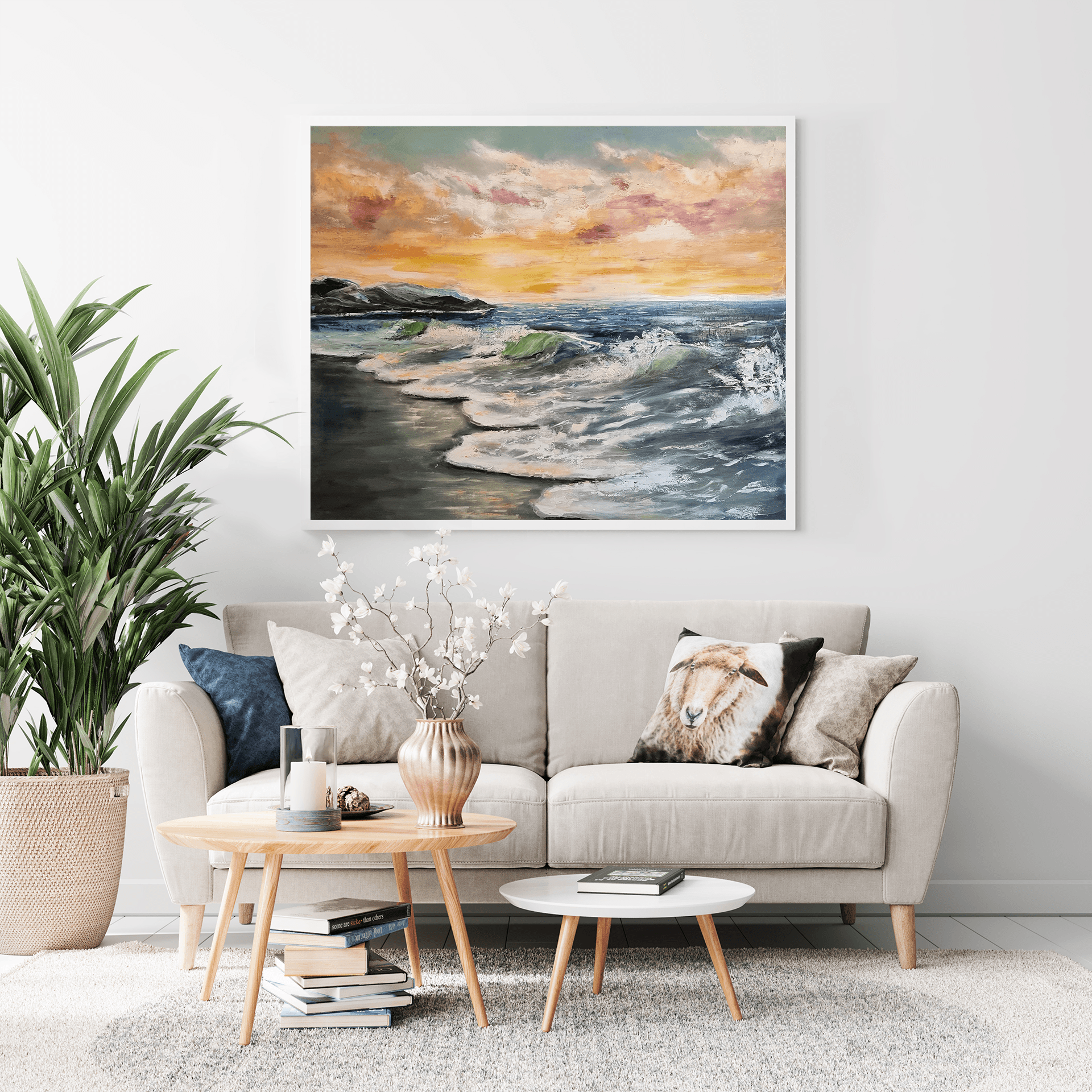 Praskozorje, Ulje na platnu, 120 × 100 cm