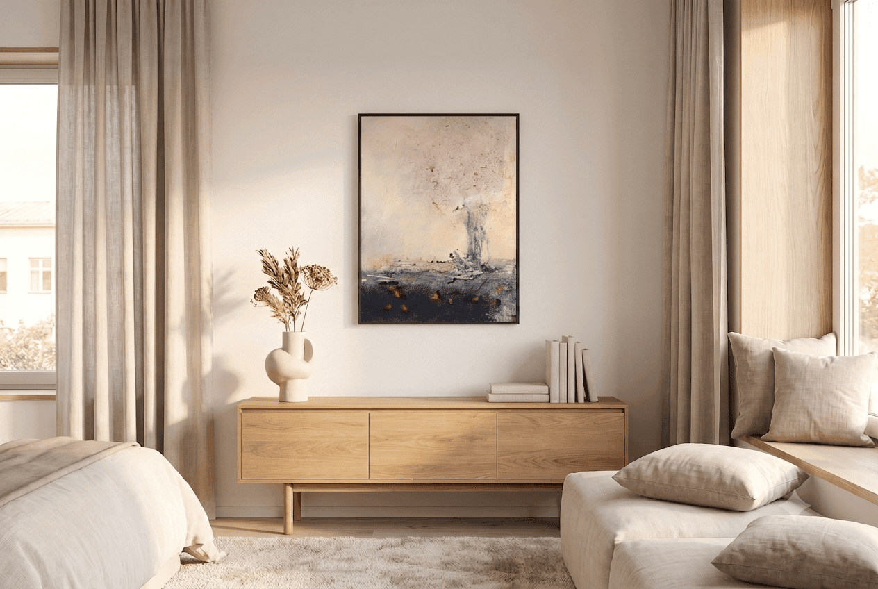Forbidden, Akril na lepenci, 100 × 70 cm