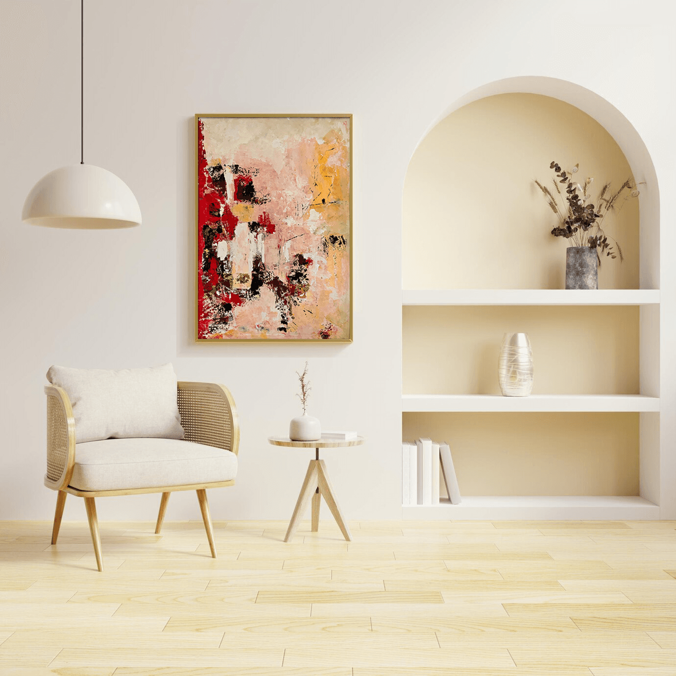 Victorious, Akril na lepenci, 100 × 70 cm