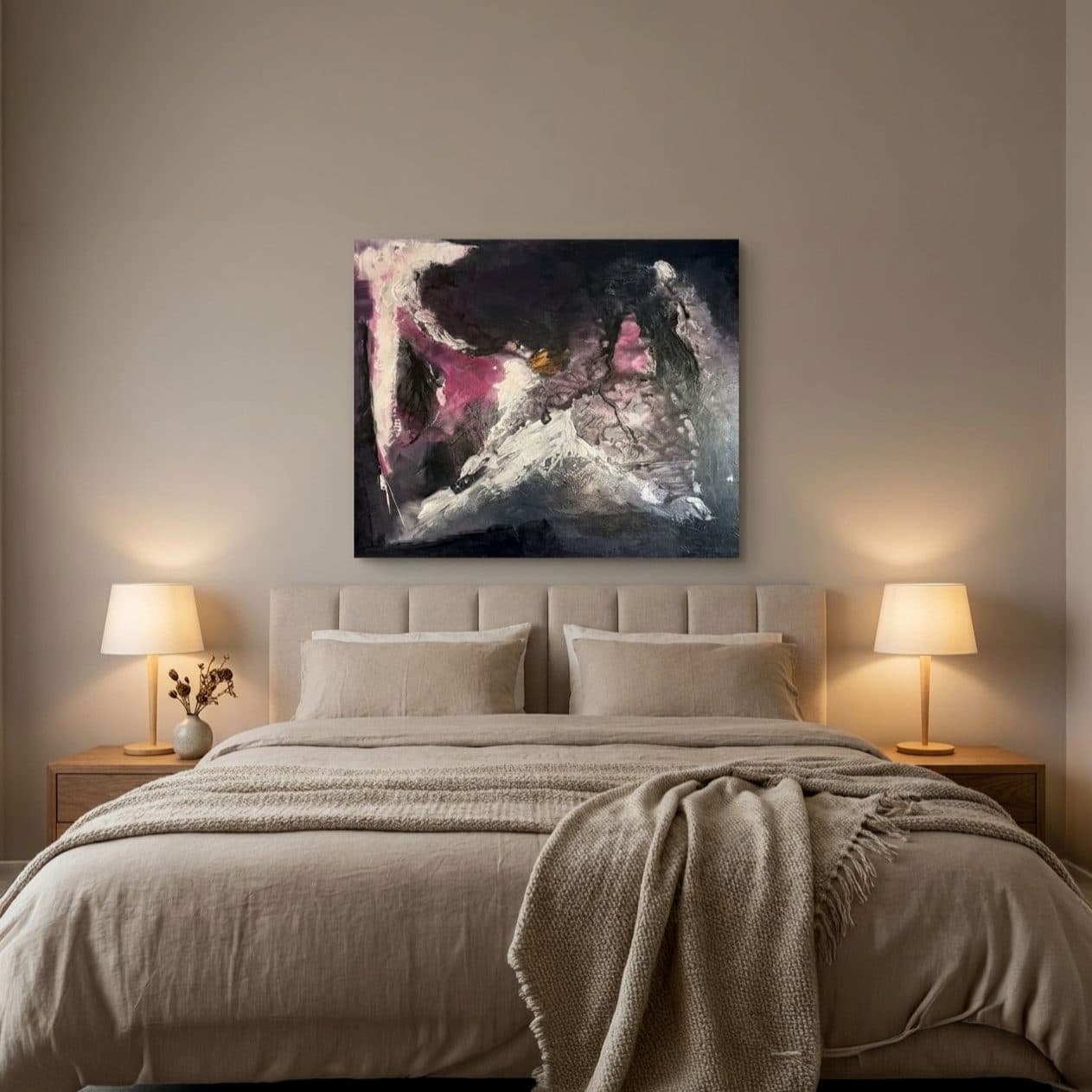 Sinergija, Akril na platnu, 120 × 100 cm
